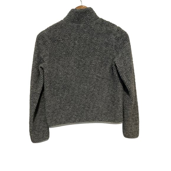 Abercrombie Kids Fleece Jacket Size 11/12 Gray Blue Pockets Outdoor - Picture 2 of 12